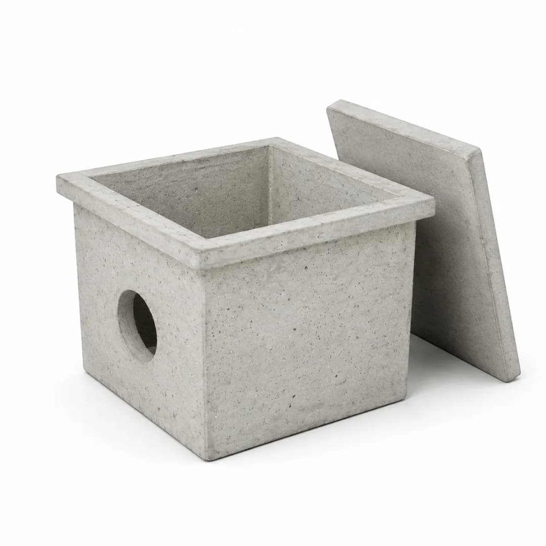 Caixas de Passagem e Tampas de Concreto