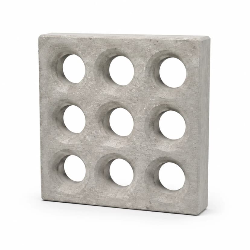 Cobogó Ecológico de Concreto